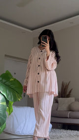 Strawberry Textured Co ord Set
