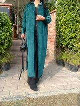 Corduroy Dress Shirt - Teal Blue