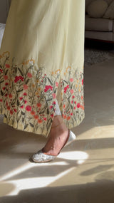 BUTTER YELLOW COTTON DRESS