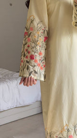BUTTER YELLOW COTTON DRESS