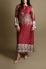 Saffron Silk Long Dress