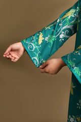 Cornflower Button-down Dress