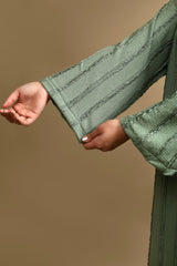 Sage Green Crochet Dress