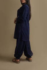 Midnight Embroidered Co-ord Set