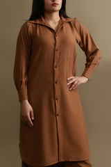 Toffee Textured Co-ord Set