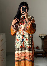 Velvet Bloom Kaftan