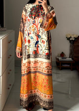 Velvet Bloom Kaftan