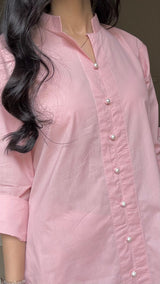 Pink Premium Cotton Set - Long