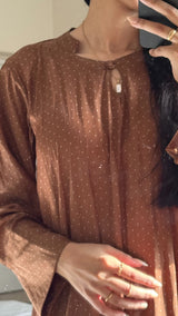 Dotted Brown Set - Long