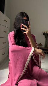 Rosso Textured Kaftan