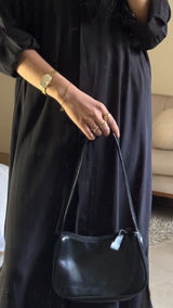 Striped Black Co-ords Set -Long