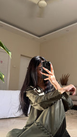 Serena Olive Set - Long