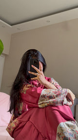 Saffron Silk Long Dress