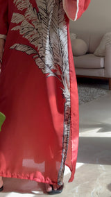 Palm Long Dress