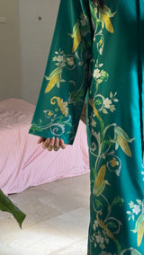 Cornflower Button-down Dress