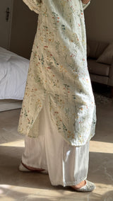 Floral Embroidered Shirt