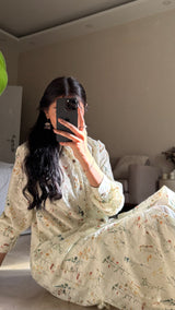 Floral Embroidered Shirt