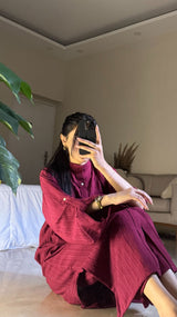 Mulberry Textured Set