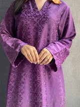 Shaded Purple Long Dress
