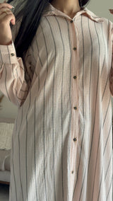 Strawberry Textured Dress Shirt