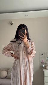 Strawberry Textured Dress Shirt