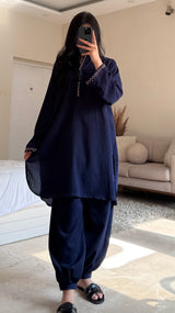 Midnight Embroidered Co-ord Set