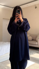 Midnight Embroidered Co-ord Set