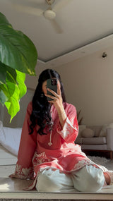 Rosy Embroidered Shirt